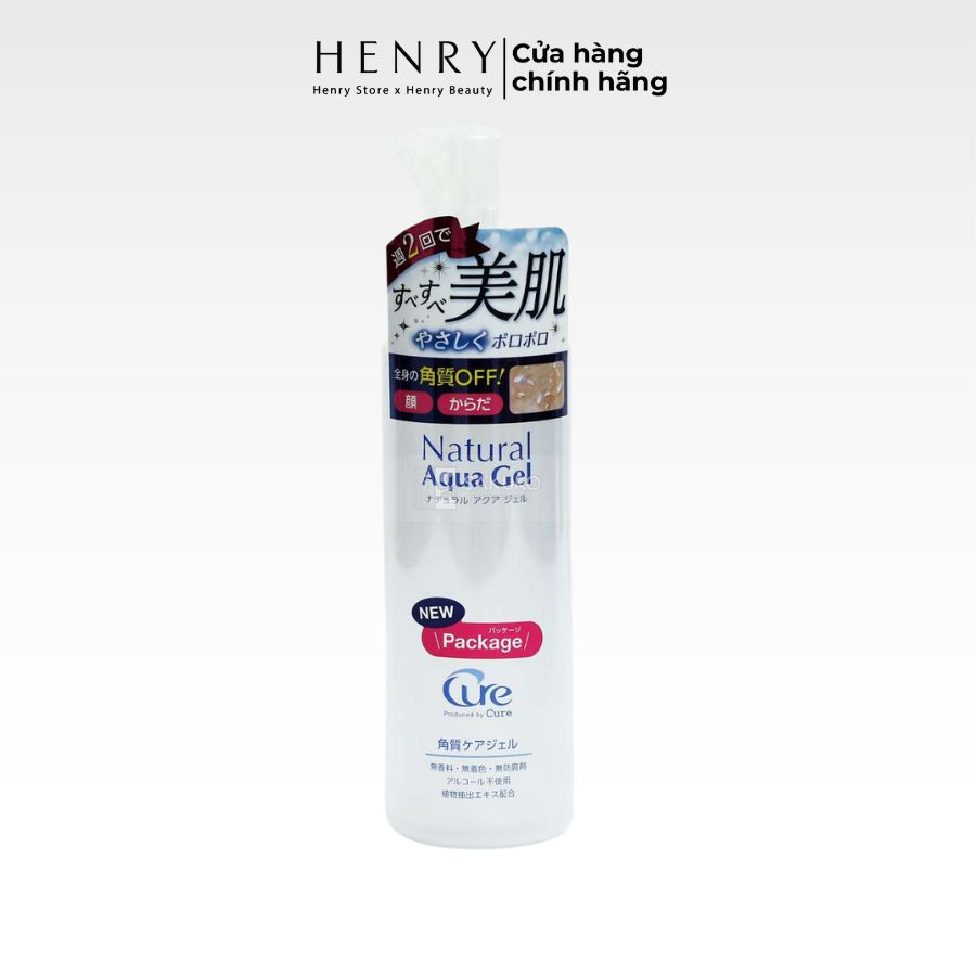 [Hàng Công Ty] Tẩy Da Chết Cure Natural Aqua Gel 100g Dịu Nhẹ & An Toàn