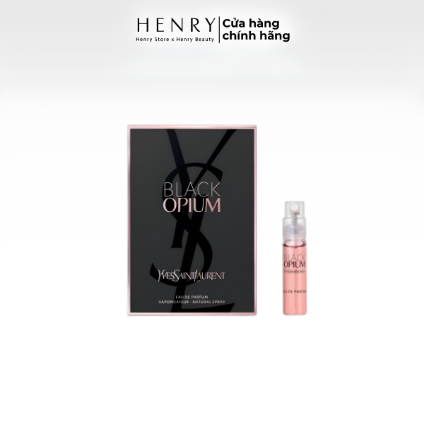 [Vial] Nước Hoa Yves Saint Laurent Black Opium EDP 1.2ml – Hương Cà Phê Vanilla Quyến Rũ Đầy Mê Hoặc