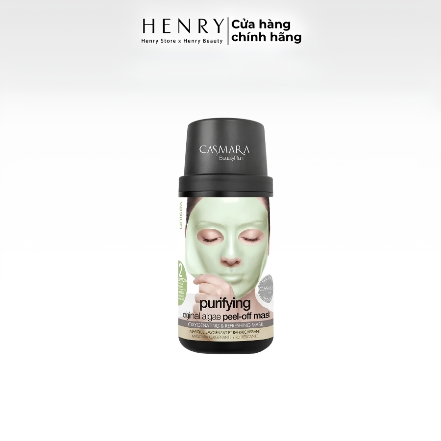 Mặt Nạ Lột Tảo Biển CASMARA Beauty Plan Purifying Original Algae Peel-Off Mask 140ml – Làm Sạch, Dưỡng Ẩm Và Làm Mới Làn Da