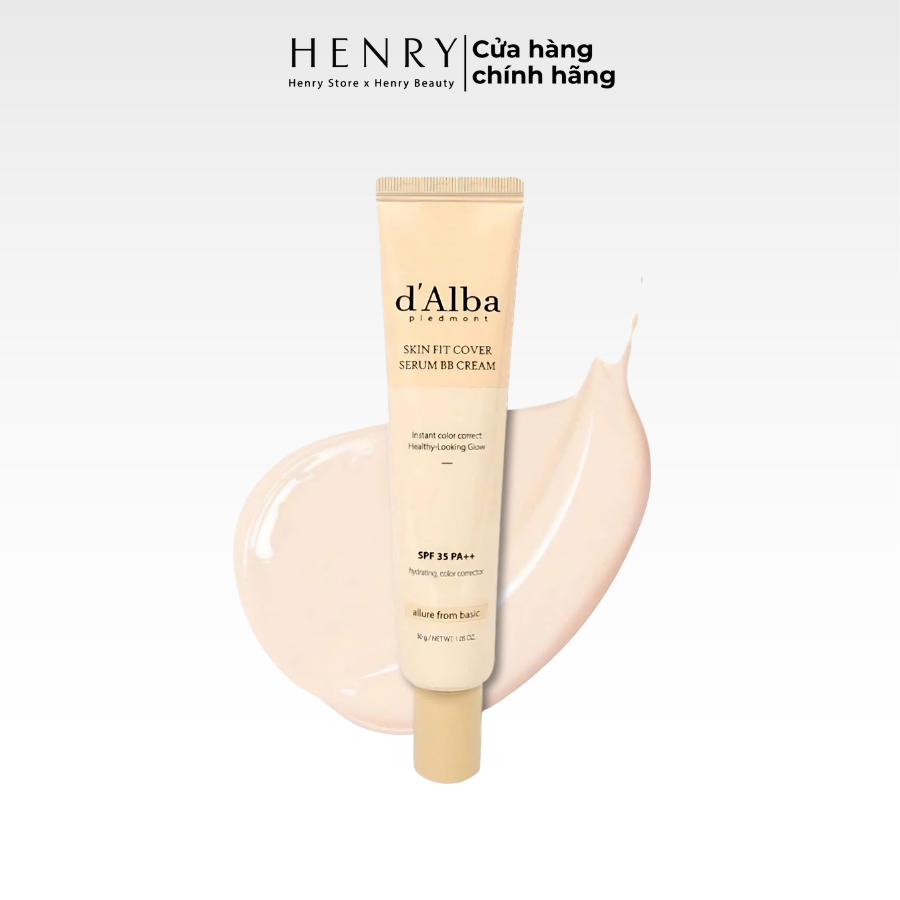 Kem Trang Điểm D'Alba Serum BB Cream SPF30 PA++ – Lớp Nền Căng Bóng "Glass-Skin" 30Gr