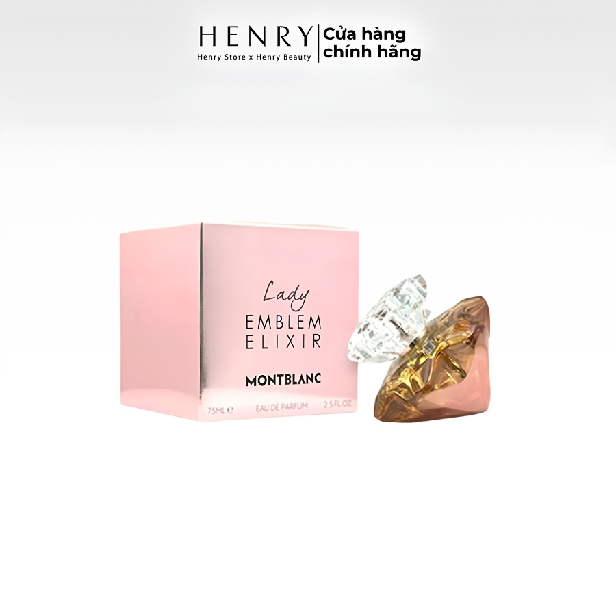 Nước Hoa Nữ Montblanc Lady Emblem Elixir Eau De Parfum 75ml – Hương Hoa Cỏ Chypre Thanh Lịch, Quyến Rũ