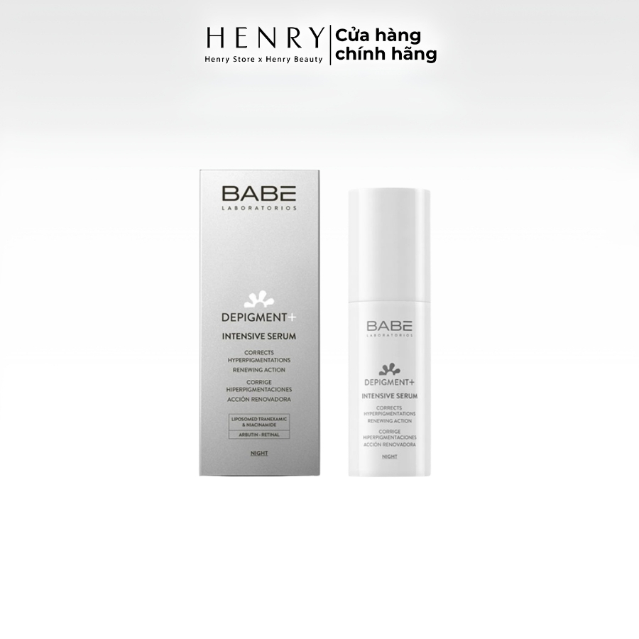 Tinh chất dưỡng sáng, giảm thâm nám da Babe Depigment+ Intensive Serum 30ML