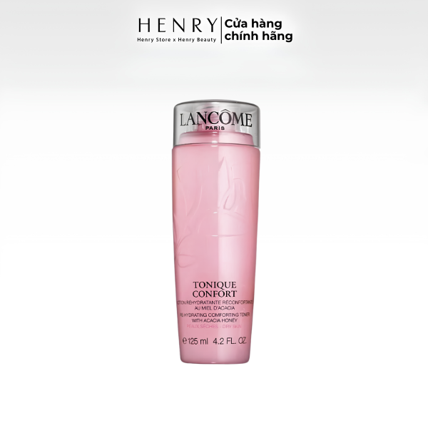 Toner Lancome Tonique Confort Re-Hydrating Comforting Toner 125ml - Dưỡng Ẩm, Cân Bằng Và Nuôi Dưỡng Da Mềm Mại