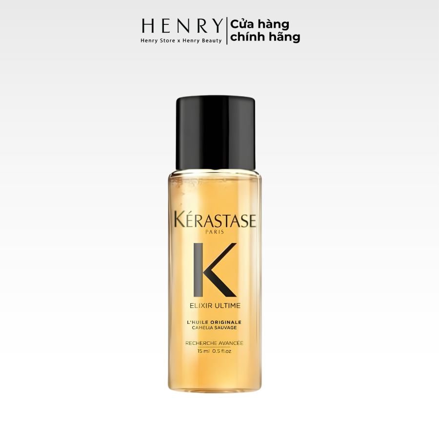 Dầu Dưỡng Tóc Kérastase Elixir Ultime L'Huile Originale 15ml Phục Hồi & Tăng Độ Bóng Mượt