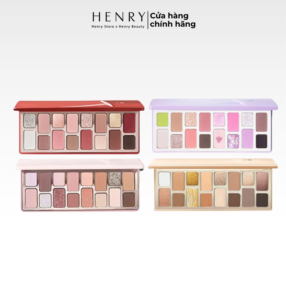 Bảng Phấn Mắt 16 Ô Qianyan Cheeryep True Colors Staring 14.5g