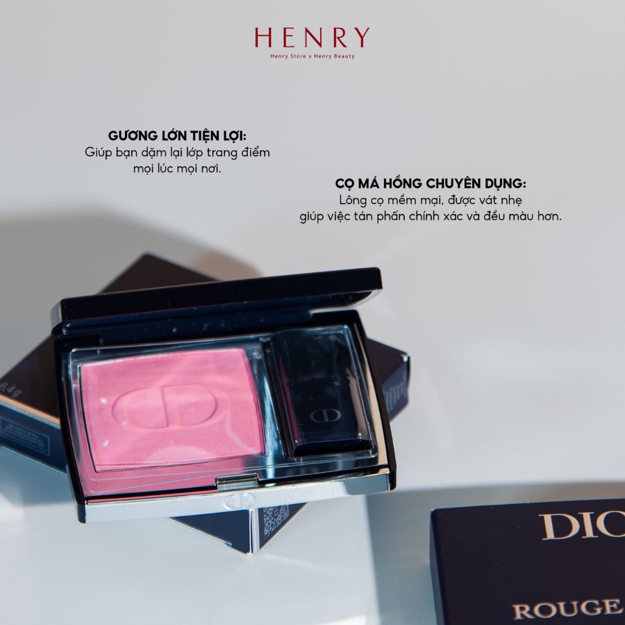 Phấn Má Hồng Dior Rouge Blush Hàng Chính Hãng