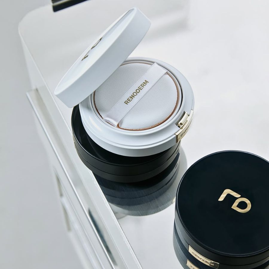 [Hàng Công Ty] Cushion Renoderm Day Long BB Cream Silver, Gold 15g Lớp Nền Hoàn Hảo Cho Da Sau Điều Trị