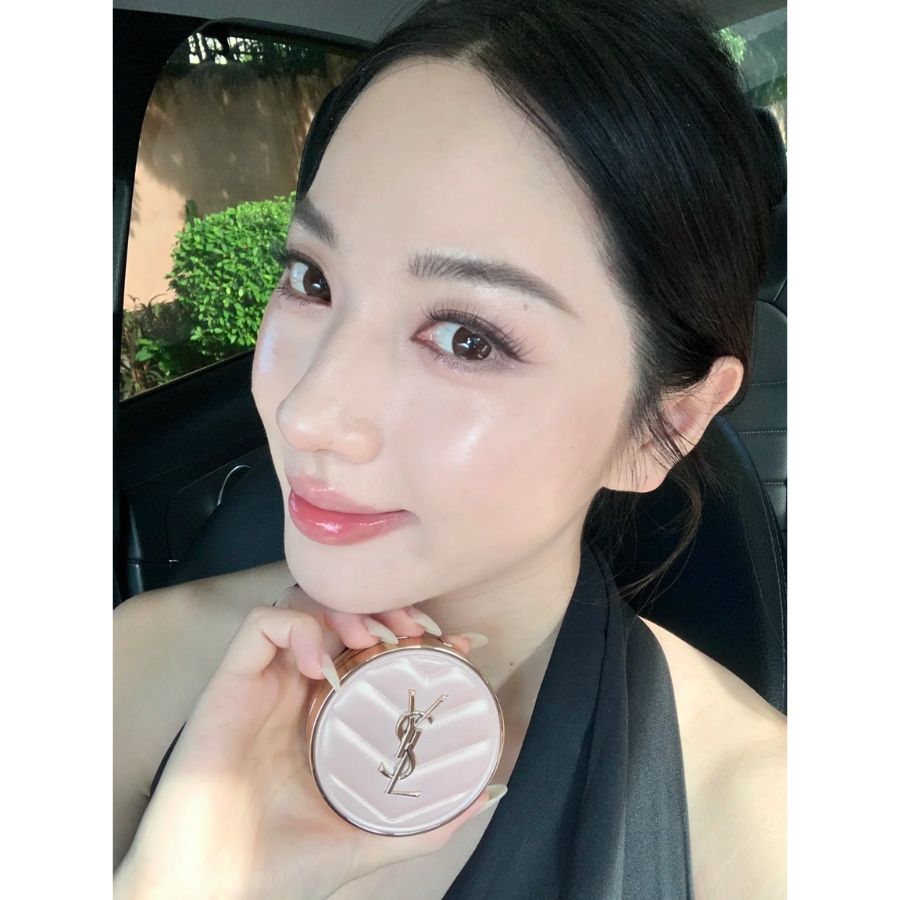 [Fullsize] YSL Touche Eclat Glow-Pact Cushion High Cover Mesh Foundation Tone B10 - B20 - BR20