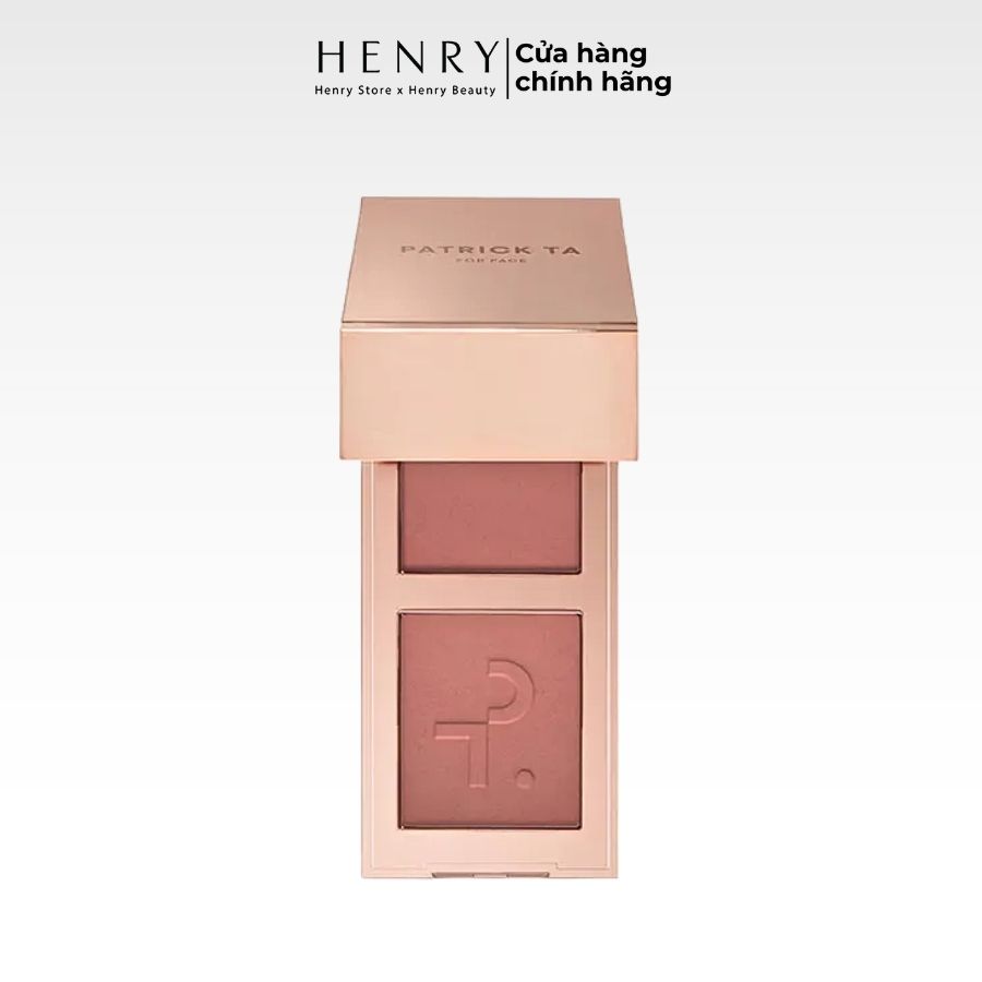 [Fullsize/ Minisize] Phấn Má Hồng Patrick Ta Double Take Creme & Powder Blush