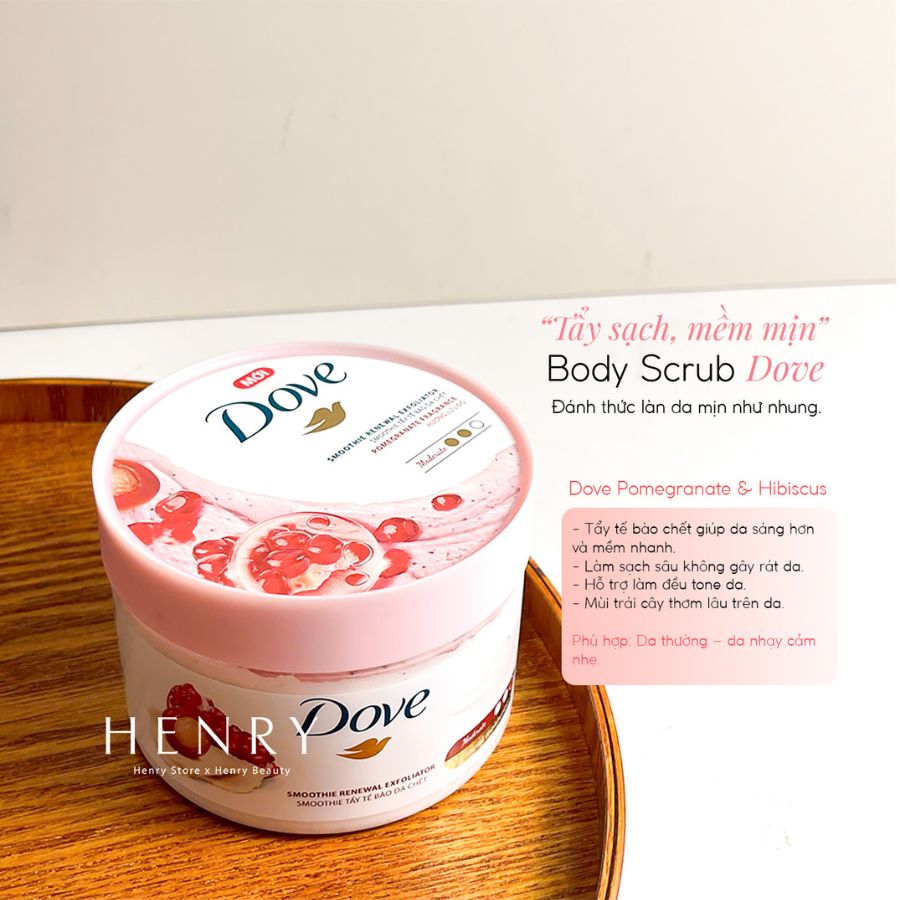 Tẩy Tế Bào Chết Toàn Thân Dove Exfoliating Body Polish