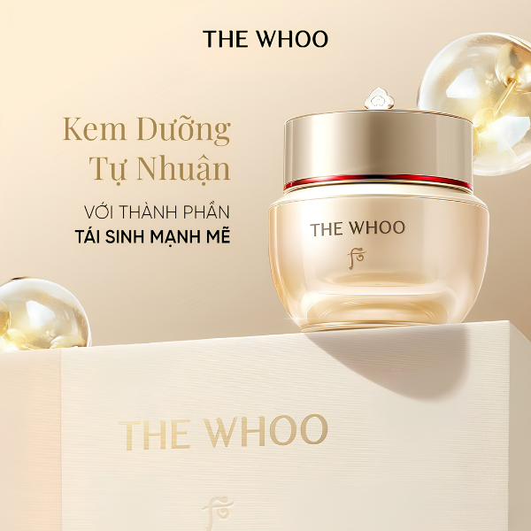 Kem Dưỡng Whoo Bichup Anti-Aging Repair Cream 50ml – Phục Hồi Da, Dưỡng Săn Chắc & Hỗ Trợ Chống Lão Hóa