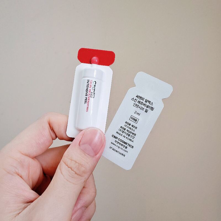 [Lẻ 1 Ống] Tinh Chất Peel Da Sinh Học CNP Rx Miracle / Intensive Peeling 2ml