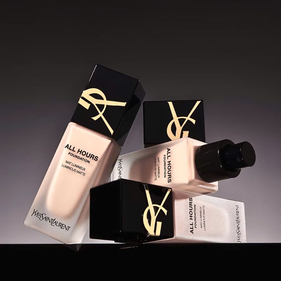 Kem Nền Yves Saint Laurent YSL All Hours Foundation Mat Lumineux Luminous Matte Tone LC1