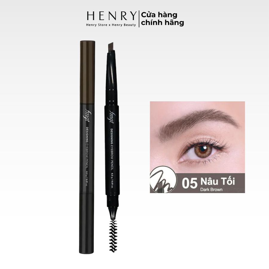 Chì Kẻ Mày 2 Đầu The Face Shop Designing Eyebrow Pencil