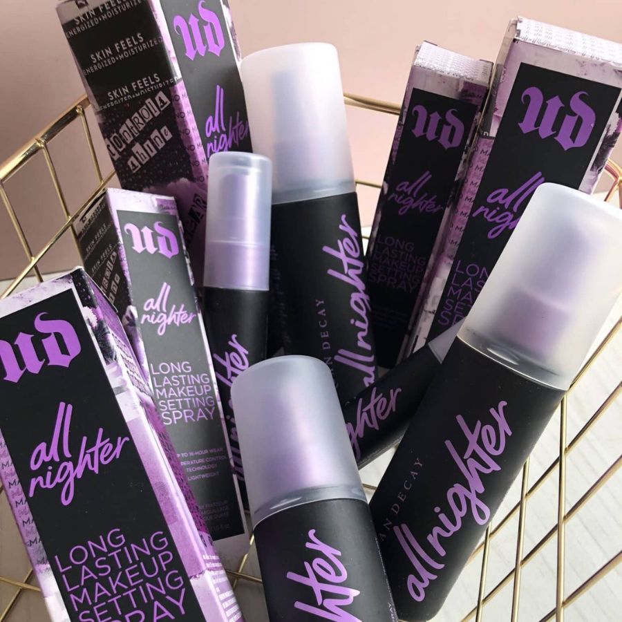 [Mini 15ml/ HSD T3/2028] Xịt Khoá Nền Urban Decay All Nighter Setting Spray Giữ Lớp Nền Hoàn Hảo Suốt 16 Giờ