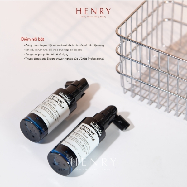 Tinh Chất Mọc Tóc L’Oréal Aminexil Advanced 30ml – Hỗ Trợ Giảm Rụng, Tăng Mật Độ Tóc