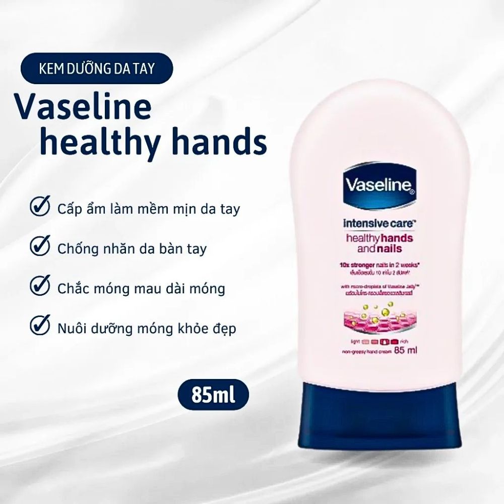 Kem Dưỡng Da Và Móng Tay Vaseline Intensive Care 85ml