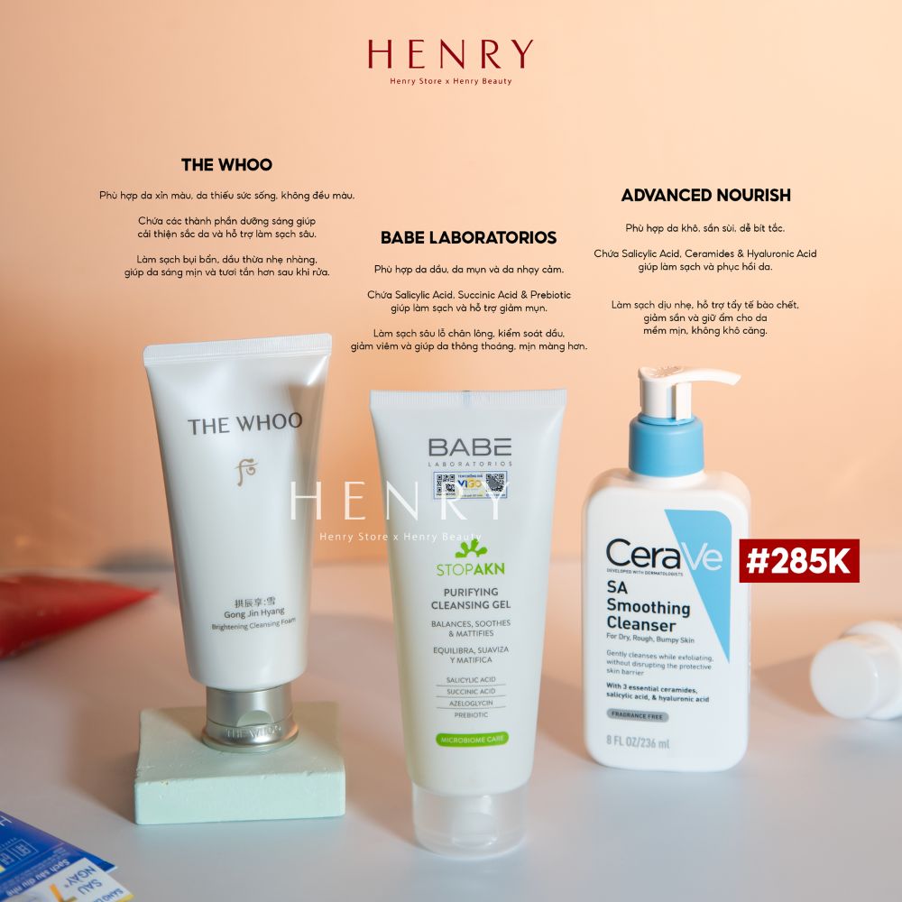 Sữa Rửa Mặt Dưỡng Trắng Đông Y The History of Whoo Gongjinhyang Seol Brightening Cleansing Foam 180ml