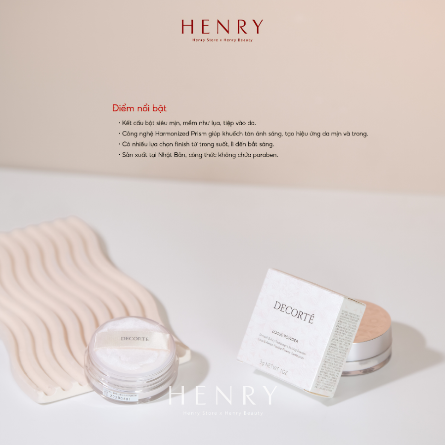 [Mini] Phấn Phủ Dạng Bột Decorté Loose Powder #00 Translucent 3g