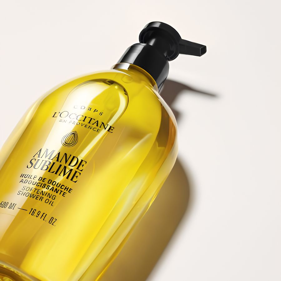 [Mẫu mới] Dầu Tắm Hạnh Nhân L'Occitane Almond Softening Shower Oil 500ml