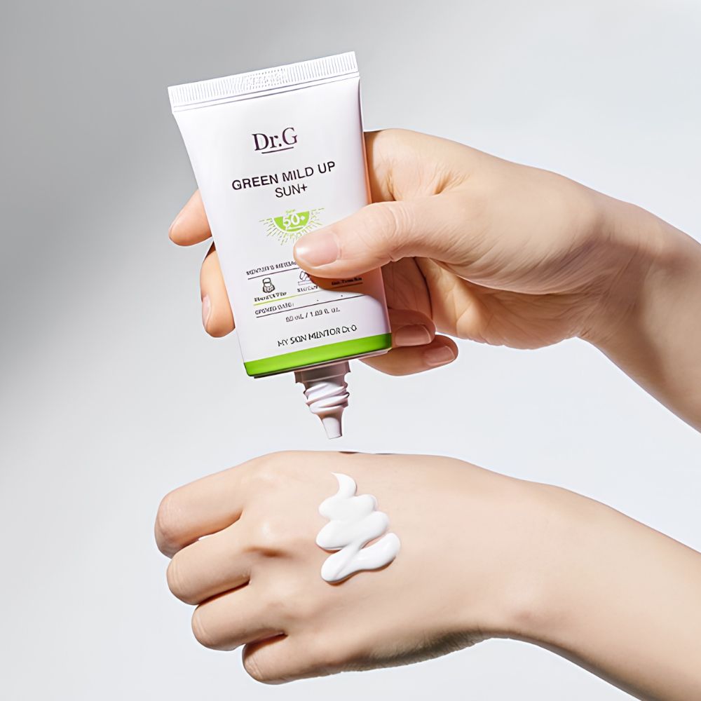 Kem Chống Nắng Dr.G Green Mild Up Sun+ SPF50+ PA++++ 50ml