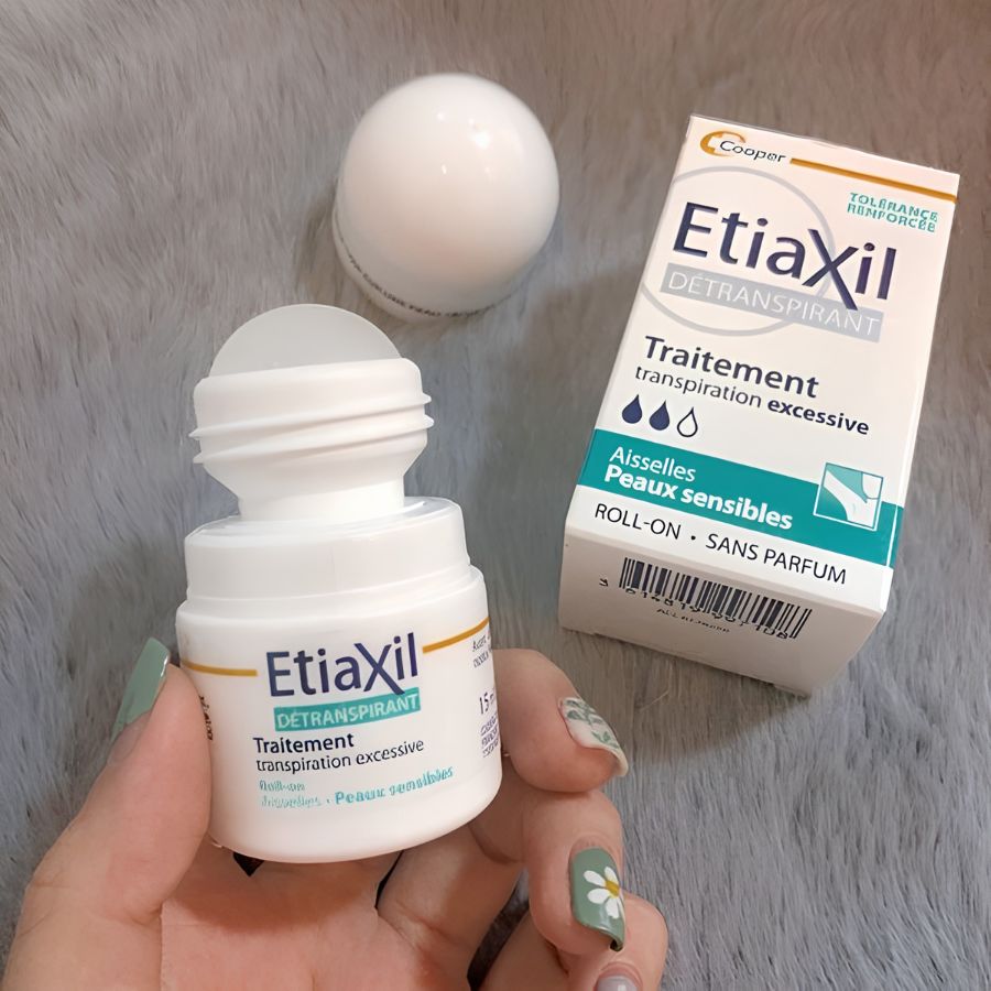 Lăn Khử Mùi EtiaXil Detranspirant Peaux Sensibles 15ml Cho Da Nhạy Cảm