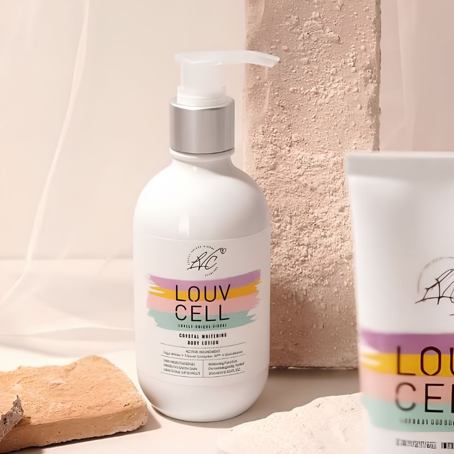 [Hàng Công Ty] Sữa Dưỡng Thể Trắng Da Louv Cell Crystal Whitening Body Lotion 250ml