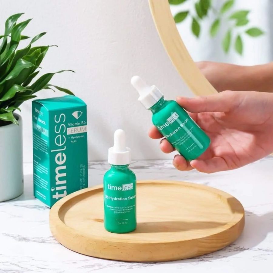 [Hàng Công Ty] Serum Phục Hồi & Cấp Ẩm Timeless Vitamin B5 + Hyaluronic Acid 30ml