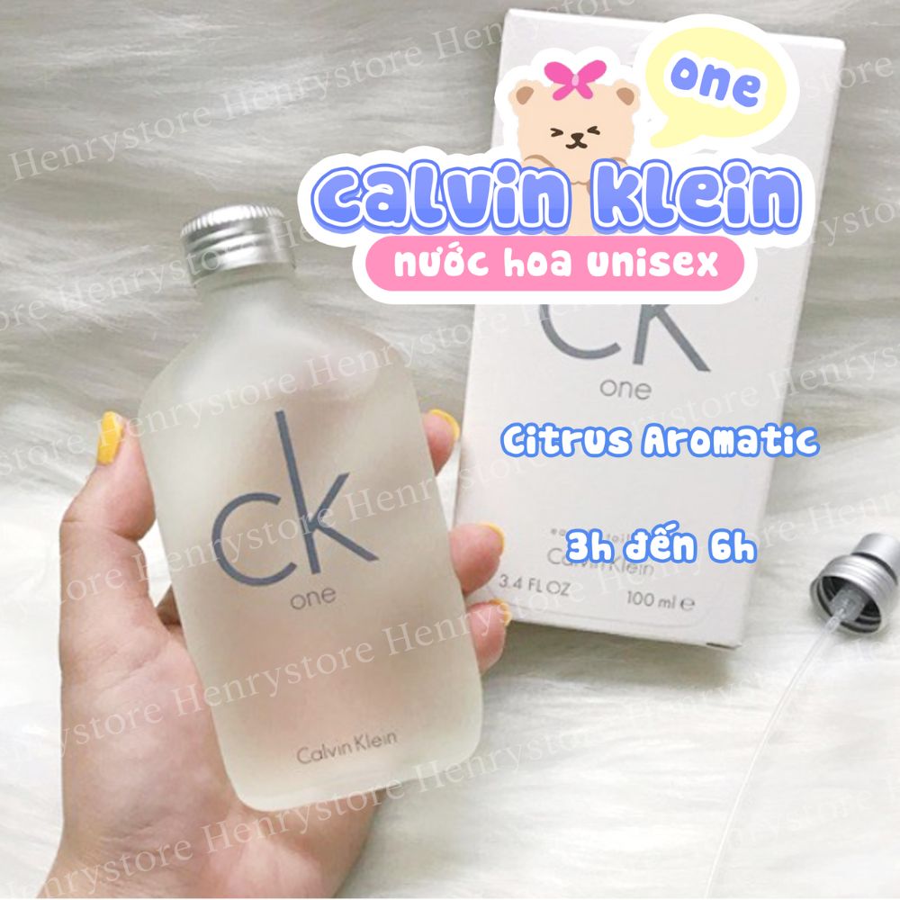 Nước Hoa Unisex Calvin Klein CK One EDT 100ml