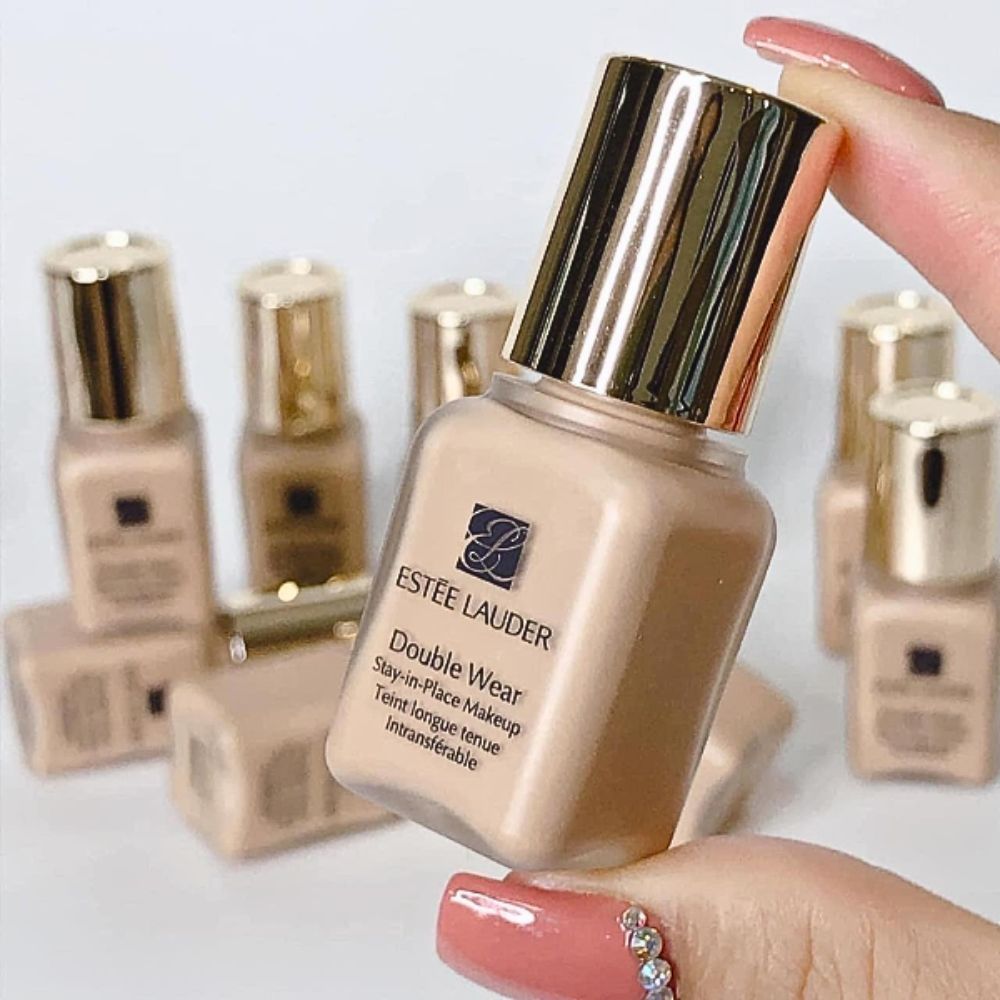 [Mini size] Kem Nền Estee Lauder Double Wear Stay-in-Place SPF10, Tone 1W1 Bone, Lớp Nền Hoàn Hảo Suốt 24 Giờ