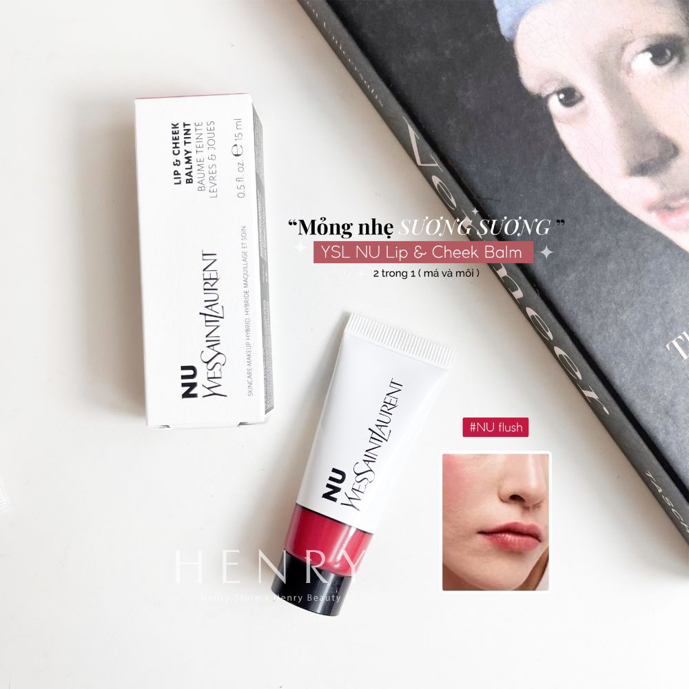 Son Dưỡng Môi & Má Hồng Yves Saint Laurent YSL Nu Lip & Cheek Balmy Tint