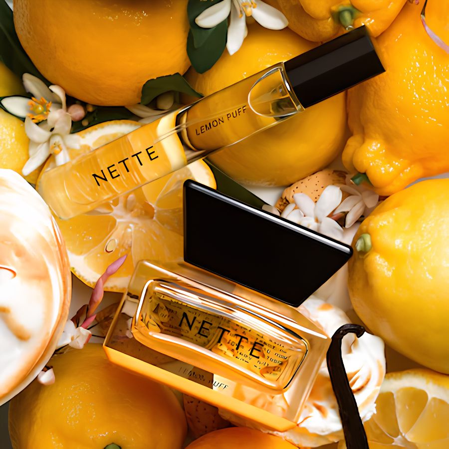[Vial] Nước Hoa Unisex Nette Lemon Puff Eau De Parfum Hương Bánh Chanh Vanilla Ngọt Ngào, Thư Thái