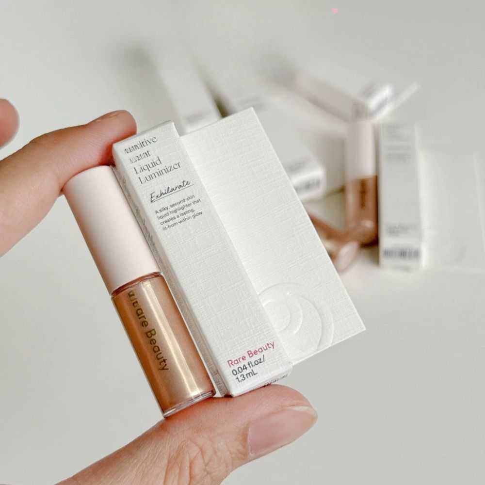 [Mini] Kem Bắt Sáng Rare Beauty Positive Light Liquid Luminizer Tone #Exhilarate 1.3ml