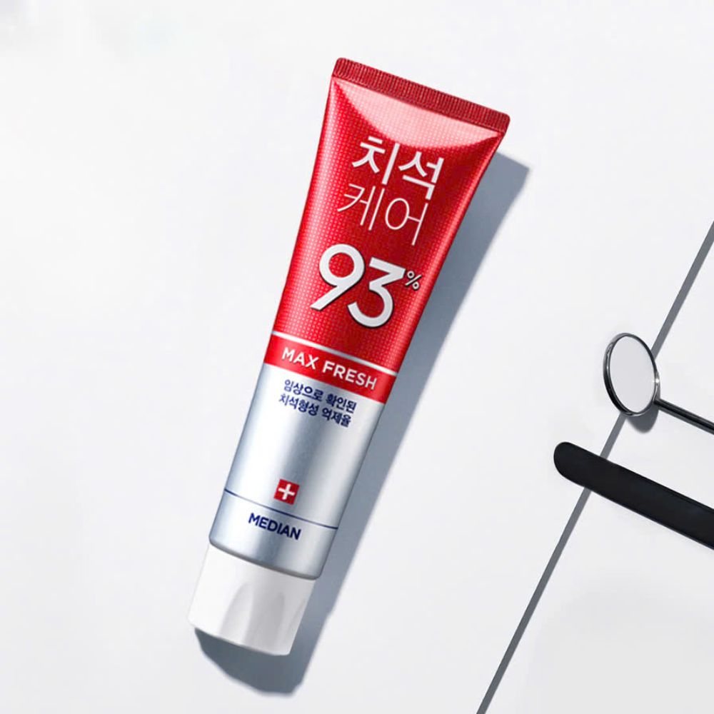 Kem Đánh Răng Median IQ 93% Trắng Răng Màu Đỏ 120g