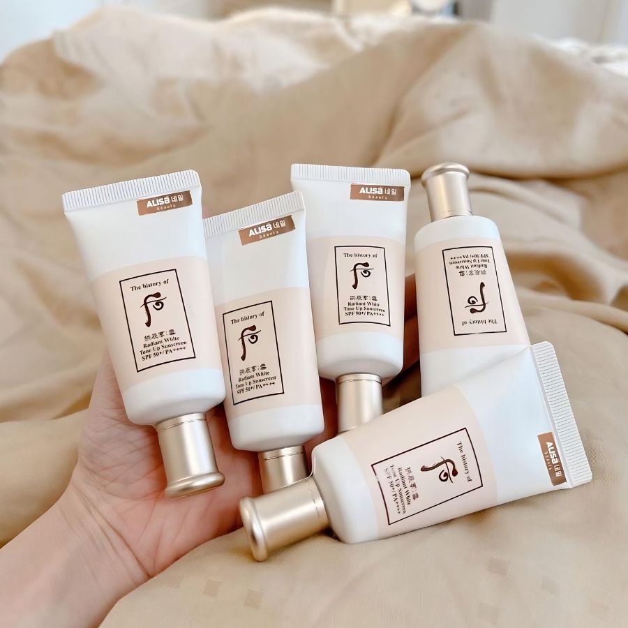 [Tách Set - Mini 25ml] Kem Chống Nắng Nâng Tông Whoo Radiant White Tone Up Sunscreen SPF50+/PA++++