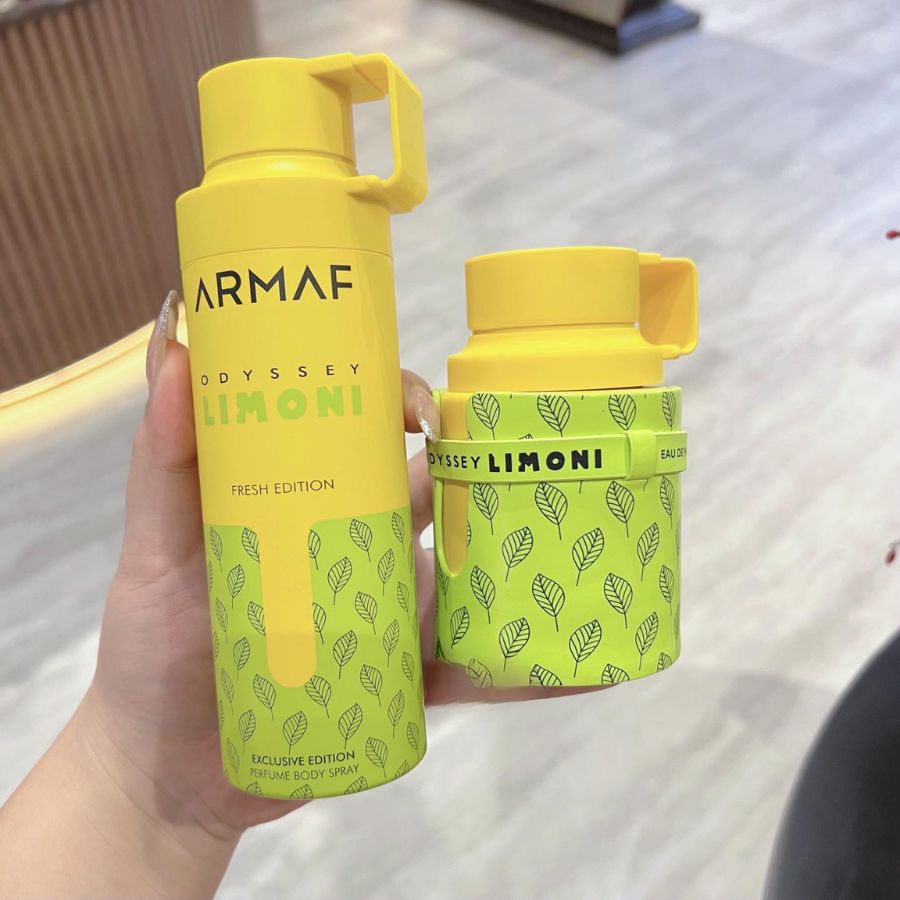 Xịt Thơm Nam Armaf Odyssey Limoni Fresh Edition 200ml
