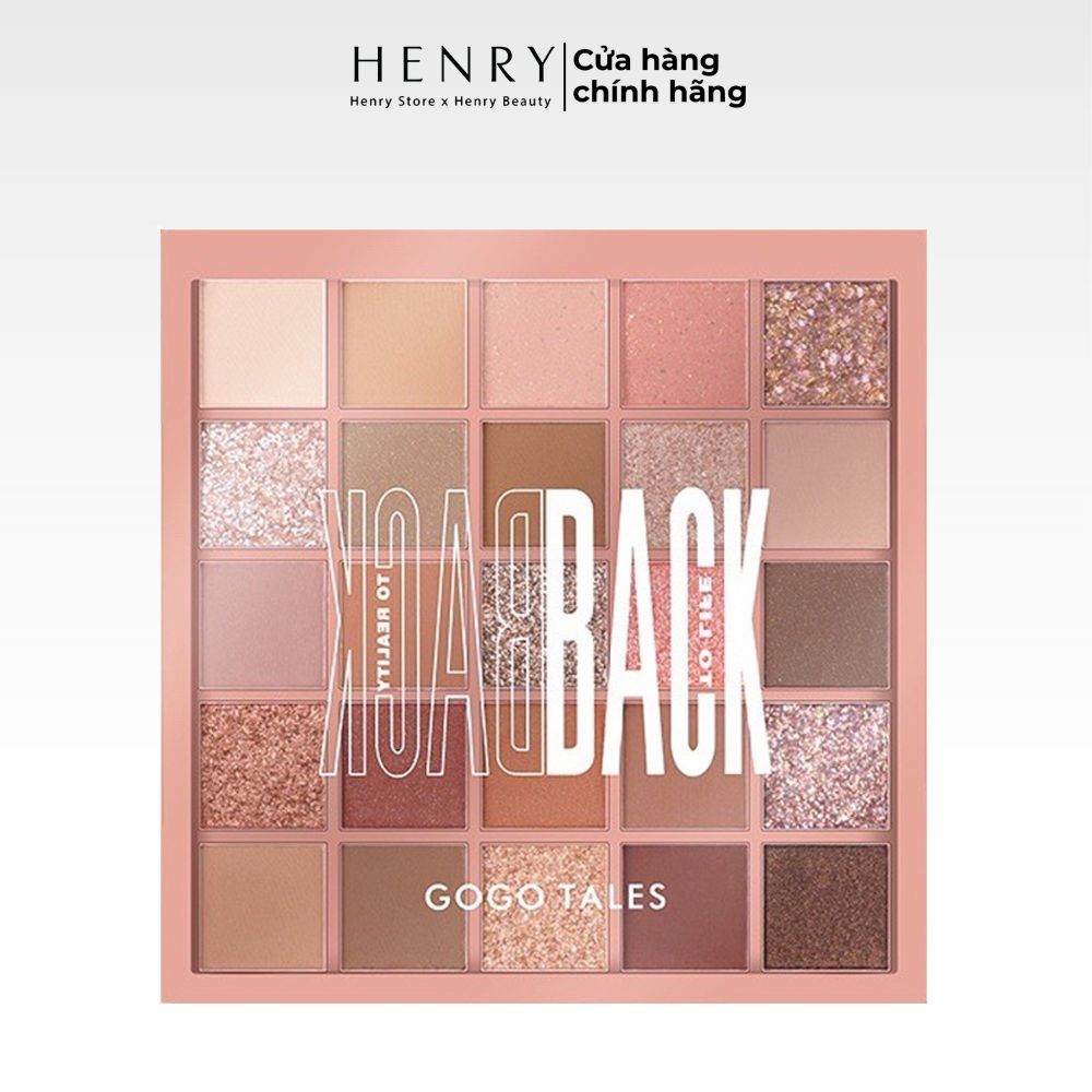 Gogo Tales 25 Màu Play Color Eyeshadow Palette bảng phấn mắt 25 ô màu