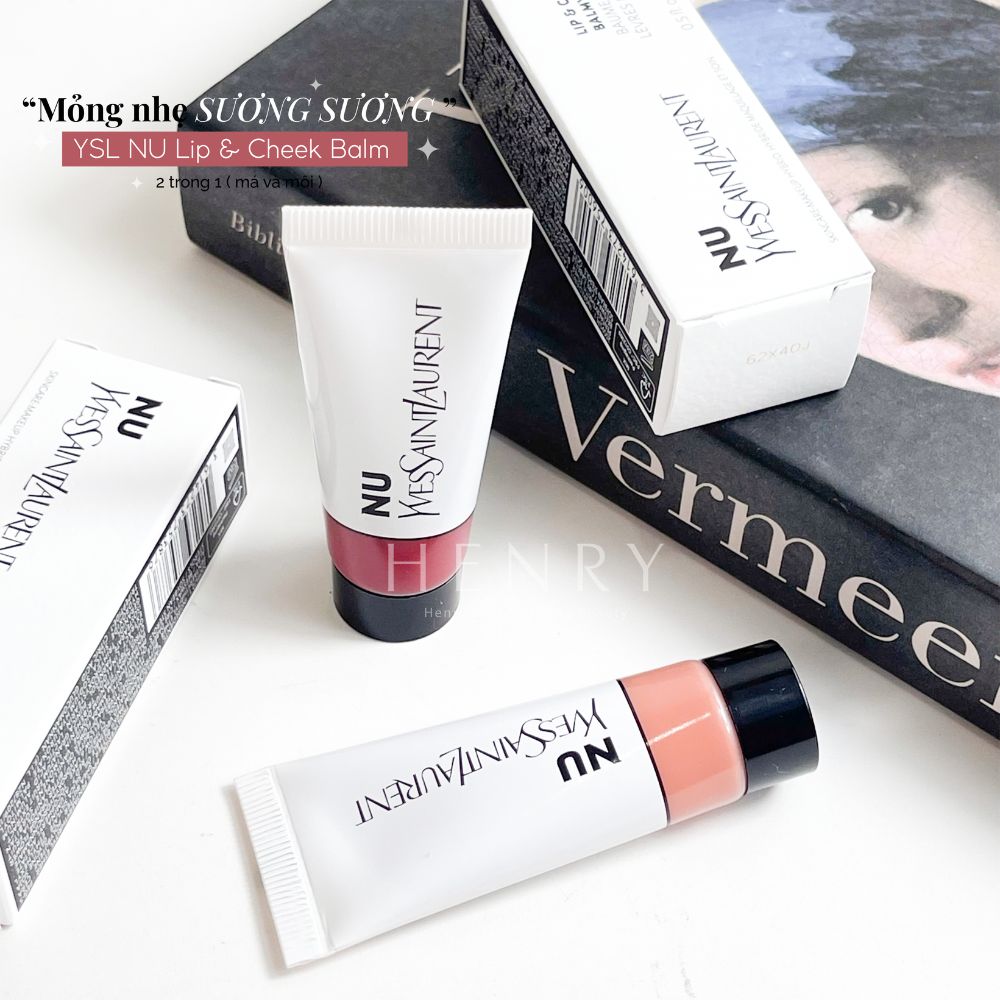 Son Dưỡng Môi & Má Hồng Yves Saint Laurent YSL Nu Lip & Cheek Balmy Tint