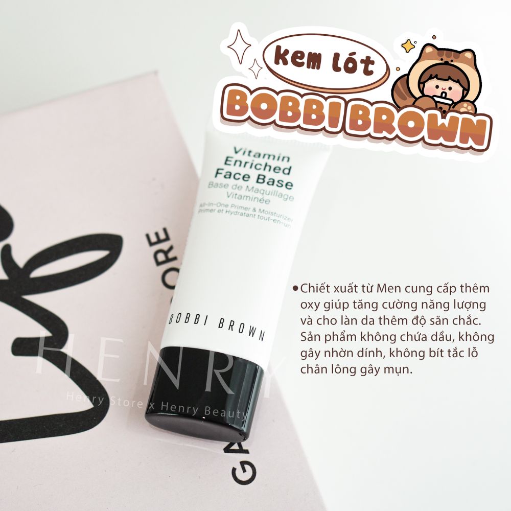 Kem Lót Dưỡng Ẩm Bobbi Brown Vitamin Enriched Face Base De Maquillage Vitaminée 15ml