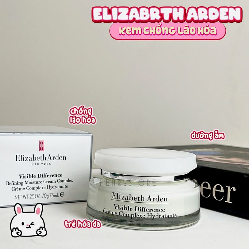 Kem Dưỡng Ẩm Trẻ Hóa Làn Da Elizabeth Arden Visible Difference Cream 75ml