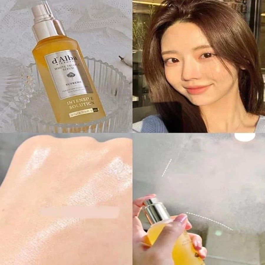 Xịt Dưỡng Tinh Chất d'Alba White Truffle Supreme Intensive Solution 50ml