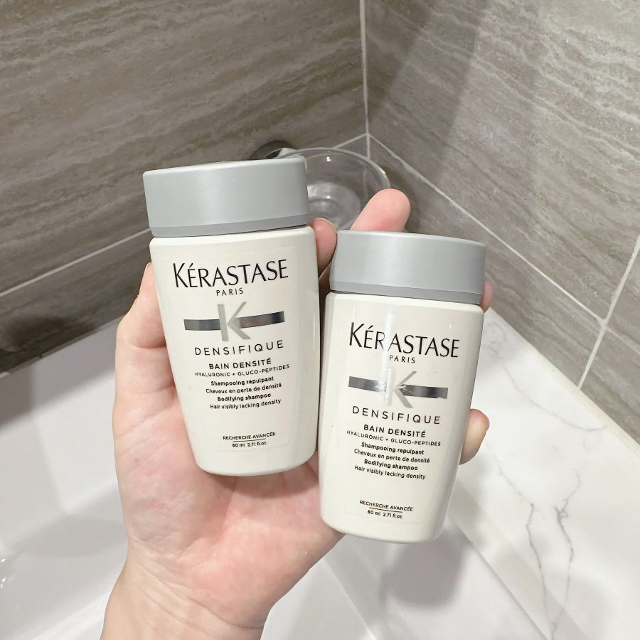 Dầu Gội Kérastase Densifique Bain Densité Trắng 80ml Giải Pháp Làm Dày & Kích Thích Mọc Tóc
