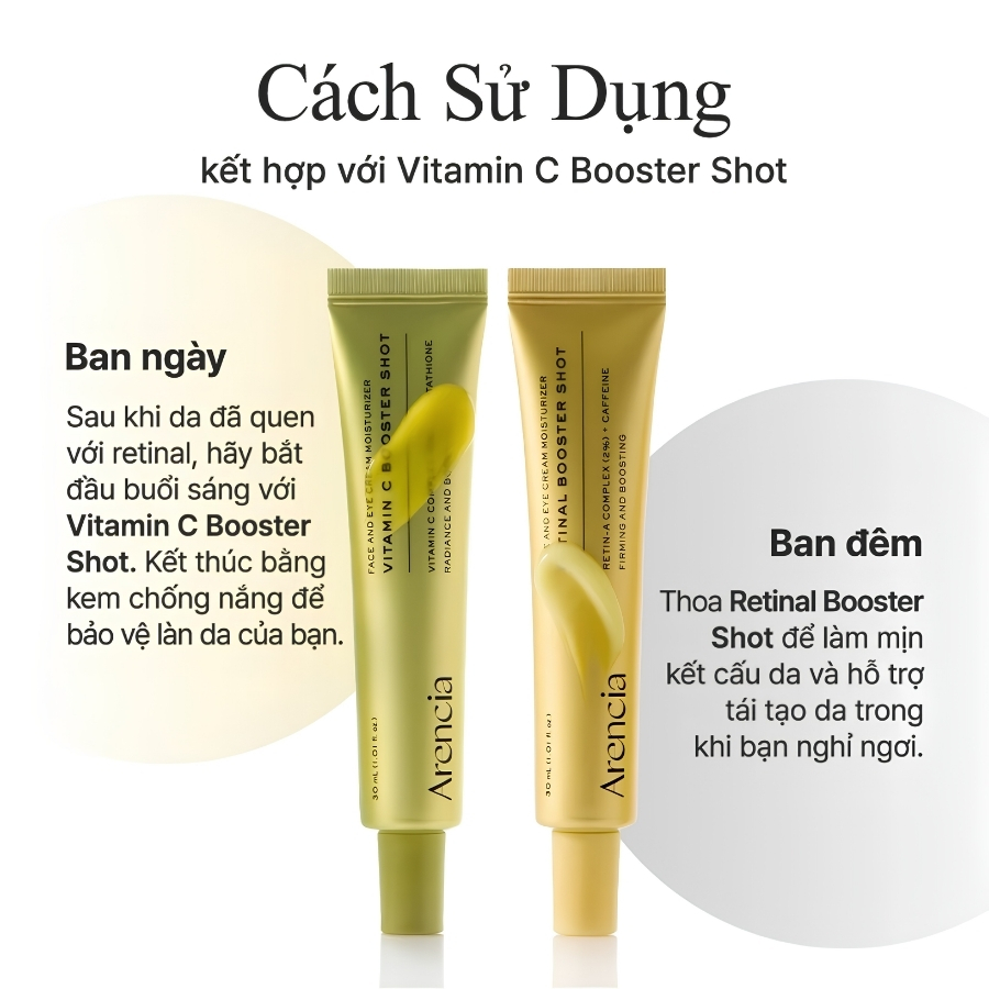 Tinh Chất Retinal Arencia Booster Shot 30ml