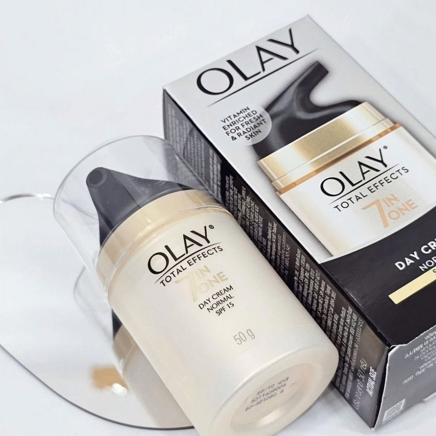 [Hàng Công Ty] Kem Dưỡng Ban Ngày Olay Total Effects UV 50g – Dưỡng Ẩm, Chống Lão Hóa 7 Trong 1 Kèm SPF15