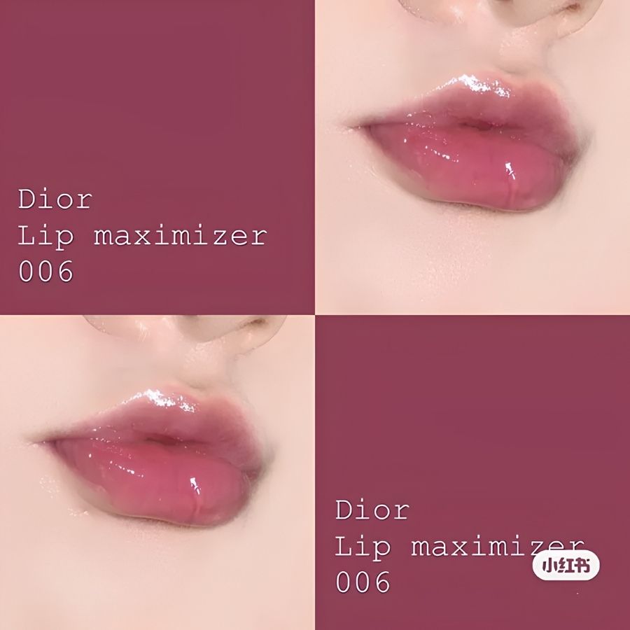 [Fullsize] Son Dưỡng Dior Addict Lip Maximizer Plumping Gloss 006 Berry 6ml – Hồng Mận Căng Mọng, Dưỡng Môi Mềm Mượt