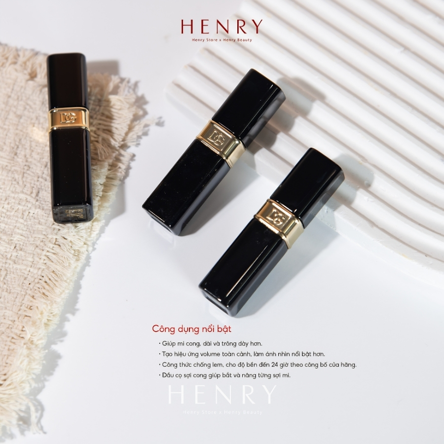 [Mini] Mascara Dolce&Gabbana My Lash Seduction 24H Panoramic Flutter & Curl #01 Naturally Black 3ml