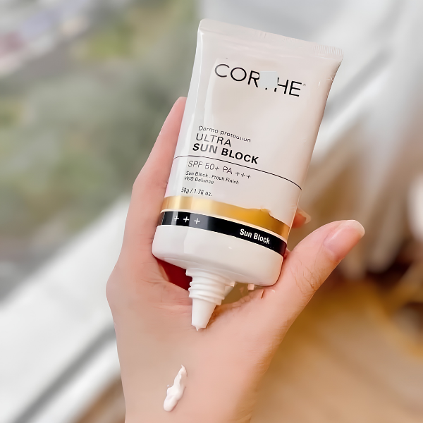 Kem Chống Nắng Corthe Dermo Protection Ultra Sun Block SPF50+ PA+++ 50g – Bảo Vệ Da Toàn Diện, Dịu Nhẹ Cho Mọi Loại Da