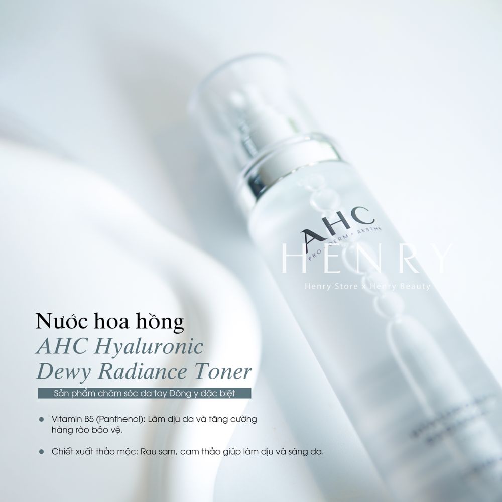 Set AHC Hyaluronic Dewy Radiance (100ml×2 + 30ml×2)