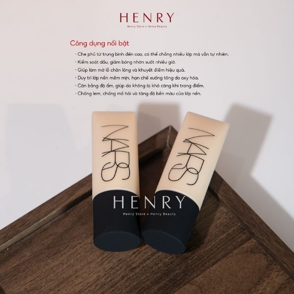 Kem Nền Nars Soft Matte Complete Foundation Tone #Light 0 Siberia