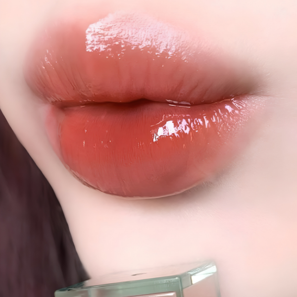 Son Tint Bóng Merzy The Watery Dew Tint #WD12 Benign Nude – Cam Nâu Trà Căng Mọng, Trong Trẻo Chuẩn Hàn